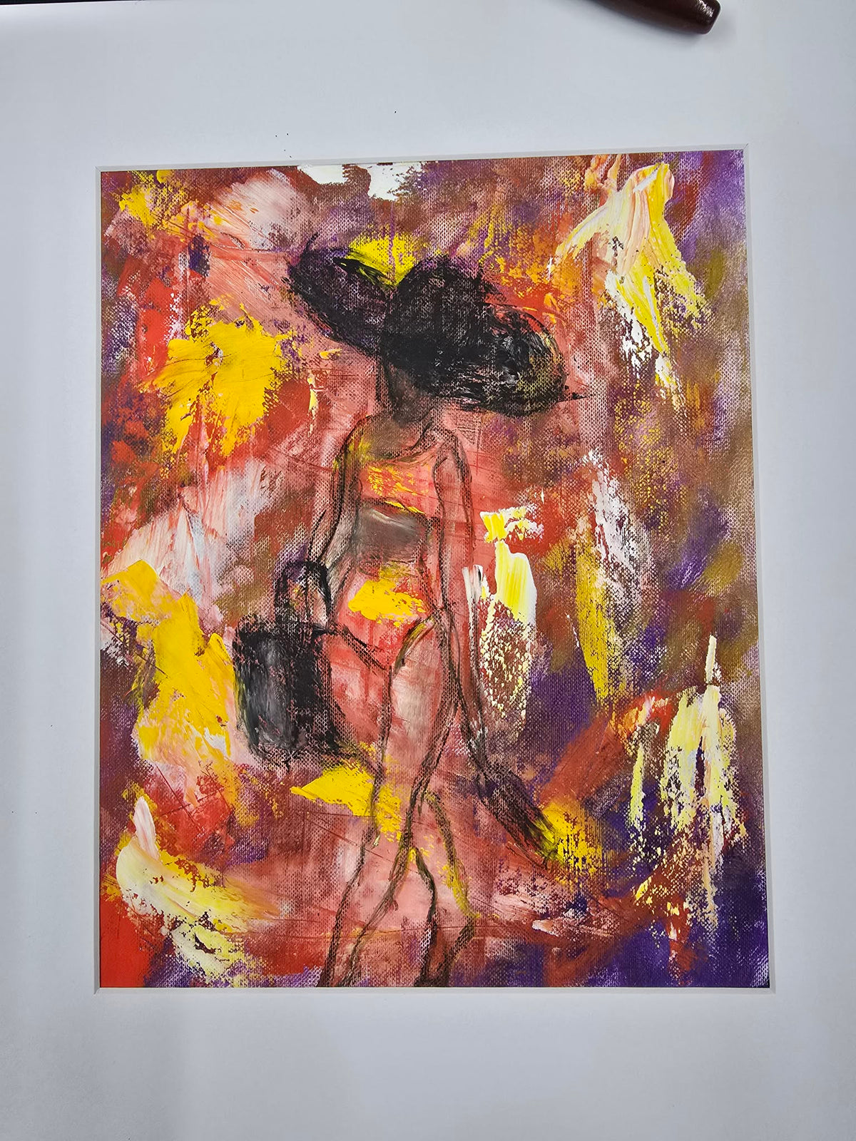 Fashion - Original 8x10 Oil Painting on Canvas Sheets