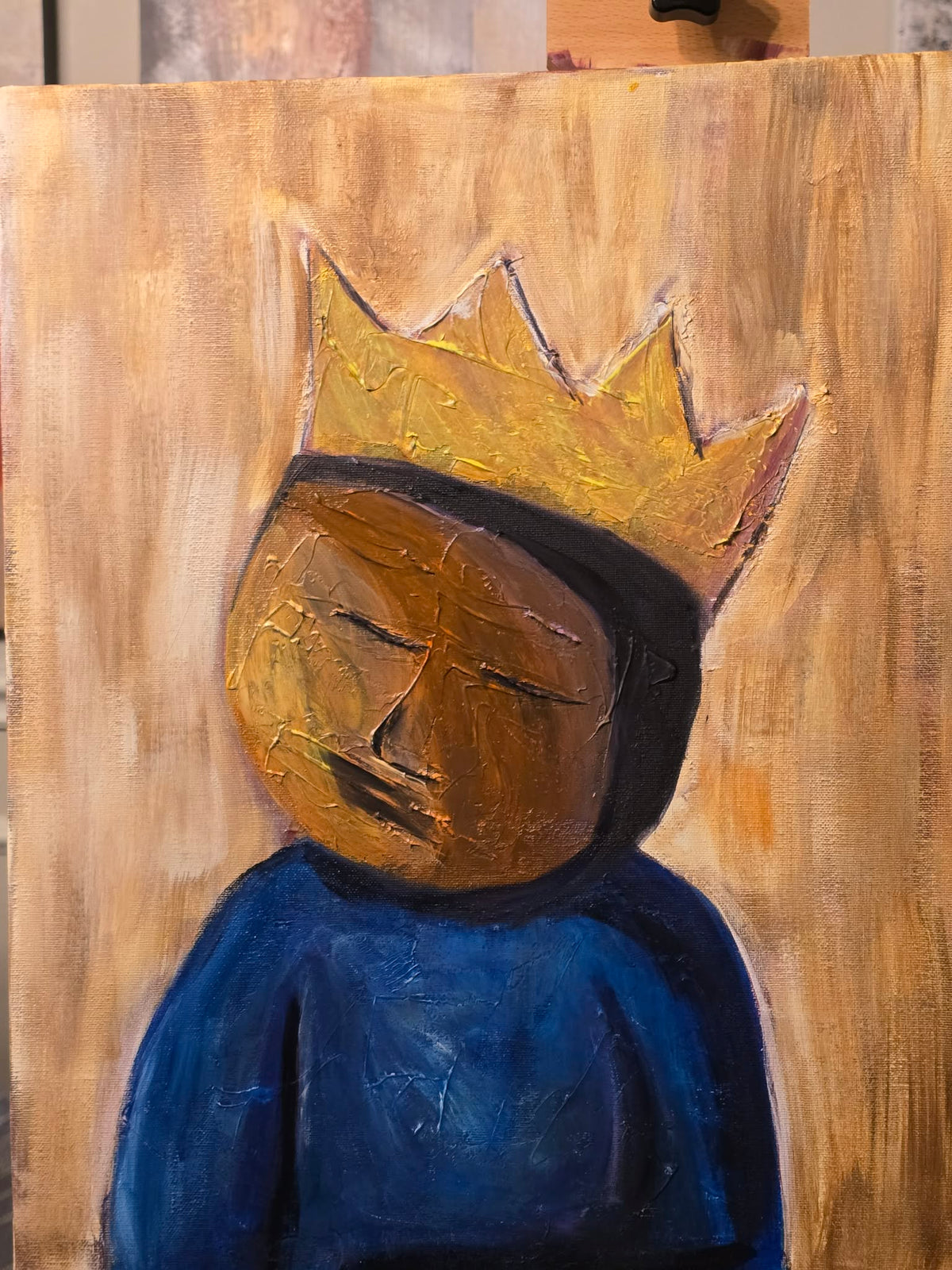 The Crown - Original 20x16 Acrylic painting on canvas