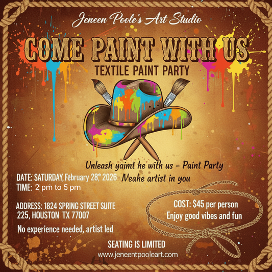 Paint The Hat Paint Party