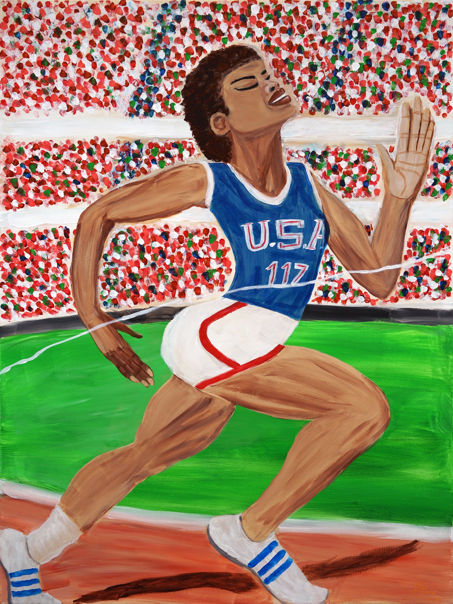 Triumph -   Original 40x30 Acrylic Painting on Canvas