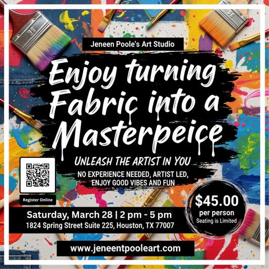 Painting On Fabric Paint Party