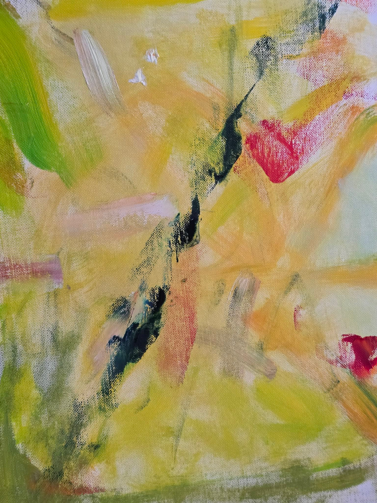 Peace, Joy, Love - Original 8x10 Oil Painting on Canvas Sheets